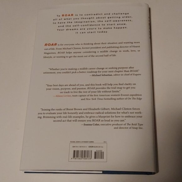 3/$13 Roar: into the second half of your life (before it's too late) book - Picture 6 of 6